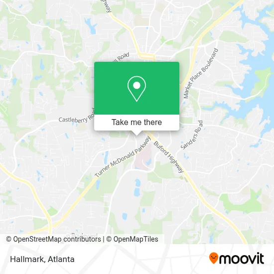 Hallmark map