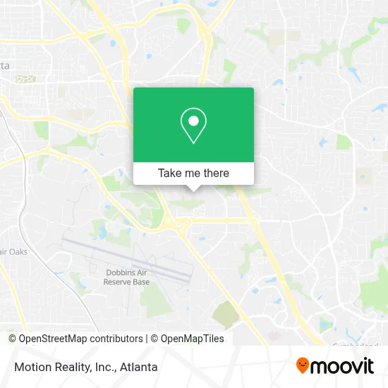 Motion Reality, Inc. map
