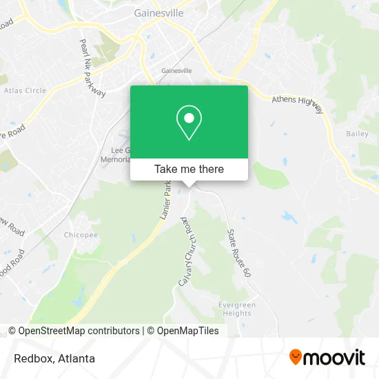 Redbox map