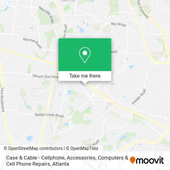 Case & Cable - Cellphone, Accessories, Computers & Cell Phone Repairs map