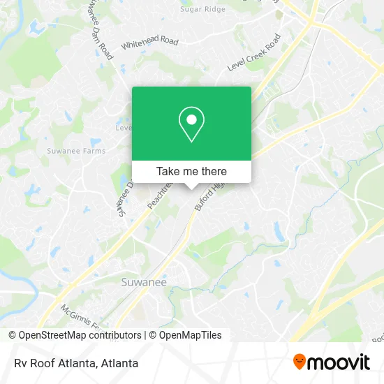 Rv Roof Atlanta map