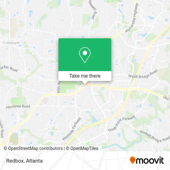 Redbox map