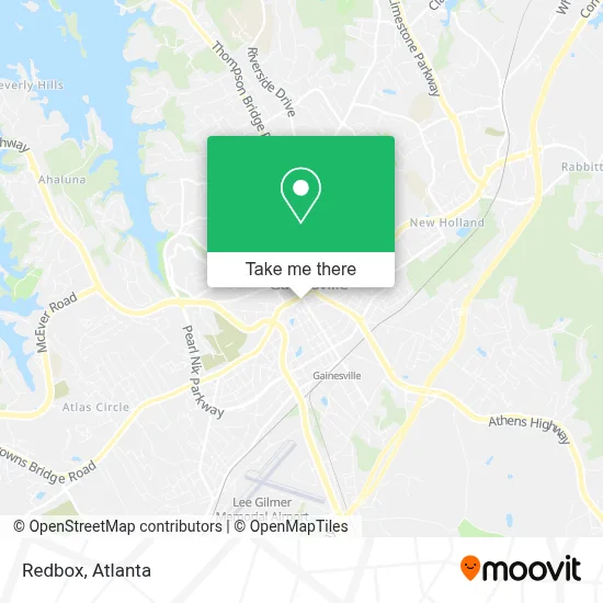 Redbox map