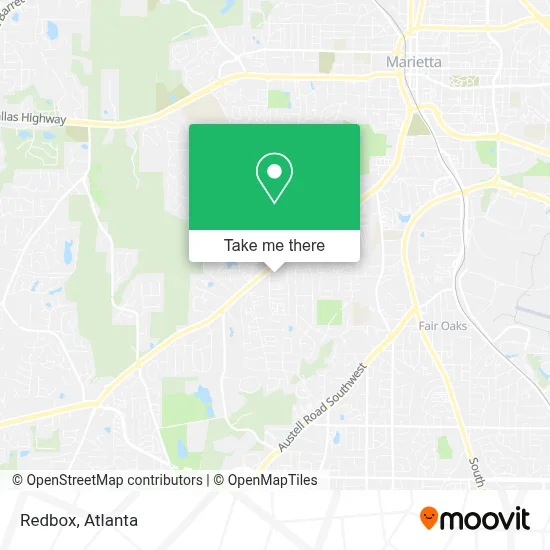 Redbox map