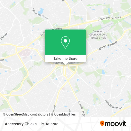 Accessory Chicks, Llc map