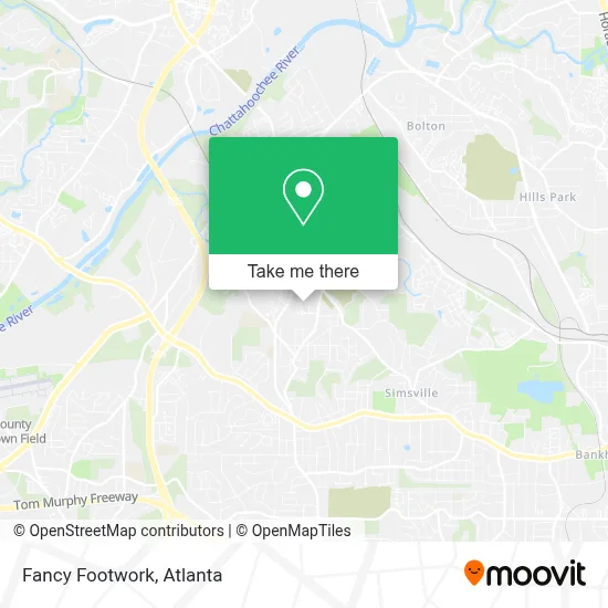 Fancy Footwork map