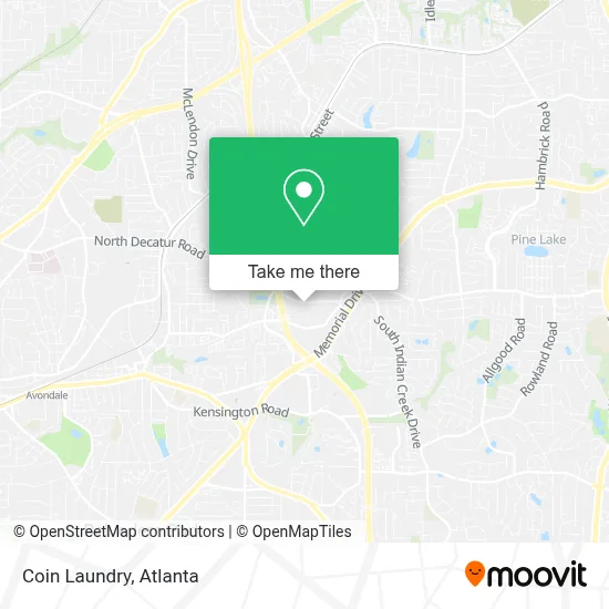 Coin Laundry map