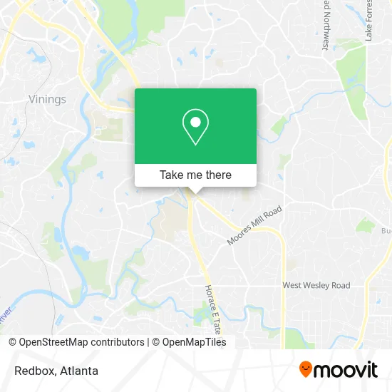 Redbox map