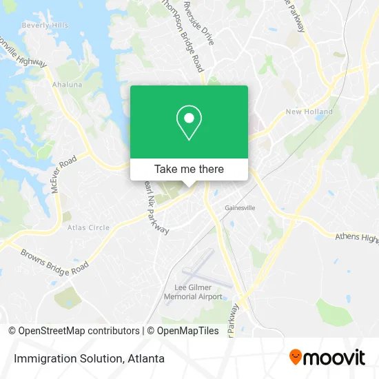 Immigration Solution map