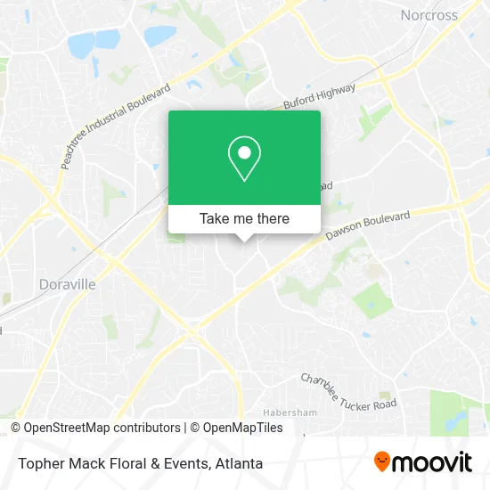 Topher Mack Floral & Events map