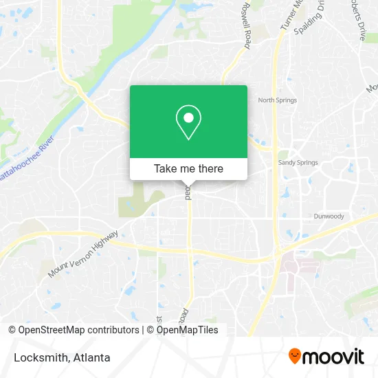Locksmith map