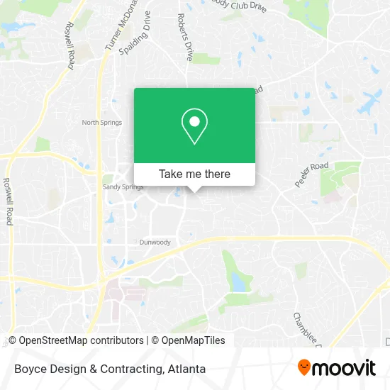 Boyce Design & Contracting map