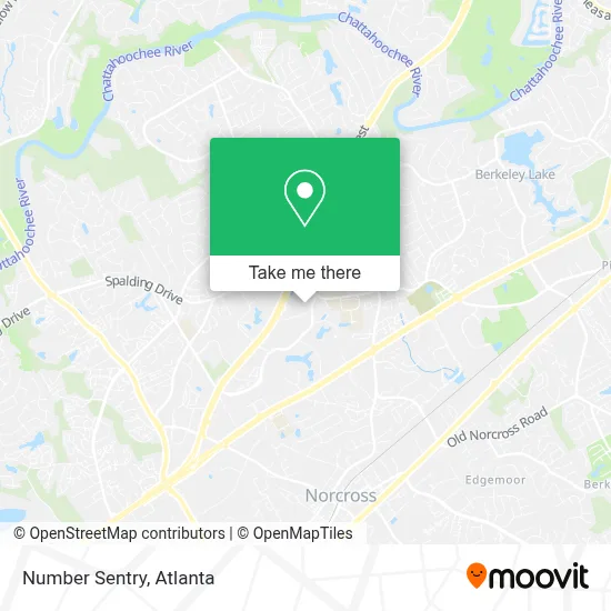 Number Sentry map