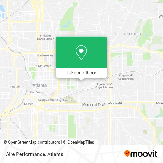 Aire Performance map