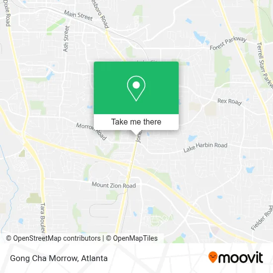 Gong Cha Morrow map
