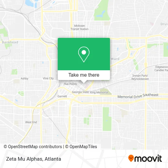 Zeta Mu Alphas map