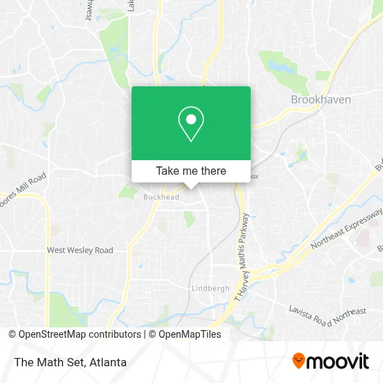 The Math Set map