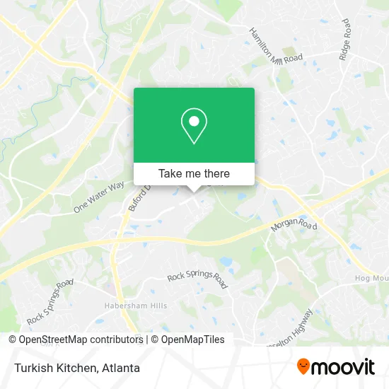 Turkish Kitchen map