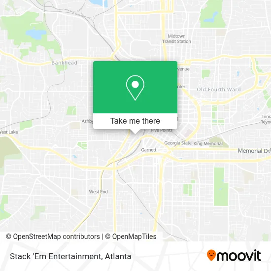 Stack 'Em Entertainment map
