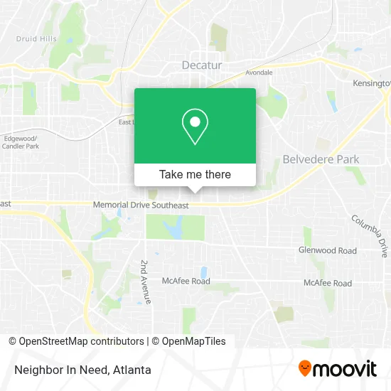 Neighbor In Need map