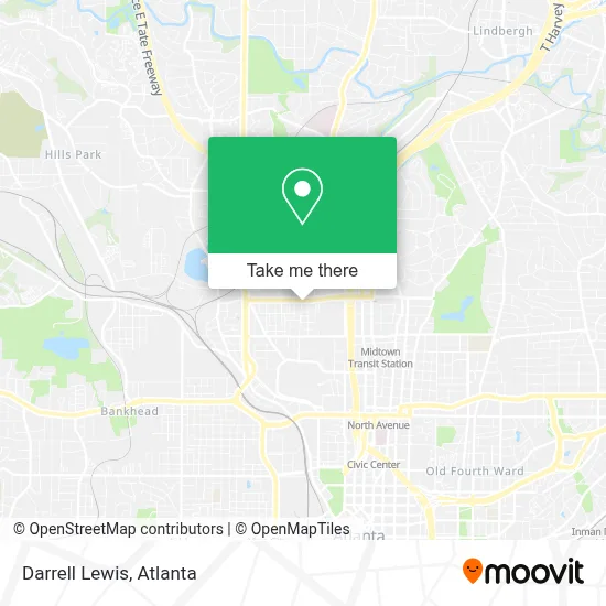 Darrell Lewis map