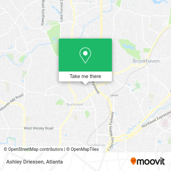 Ashley Driessen map