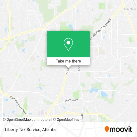 Liberty Tax Service map