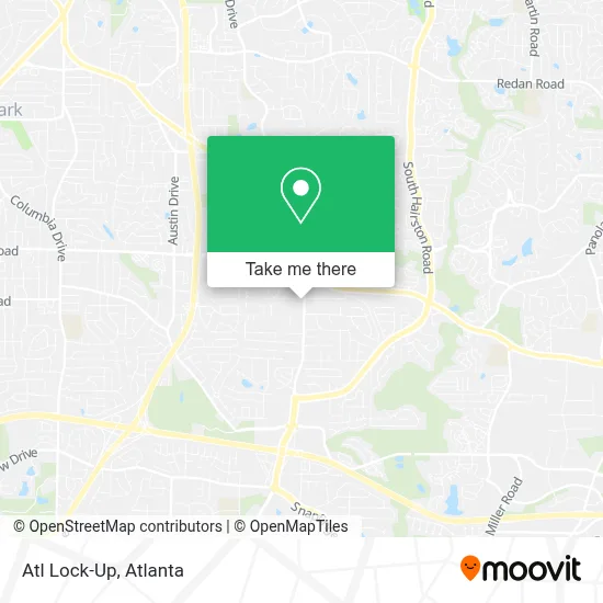 Atl Lock-Up map