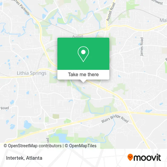 Intertek map