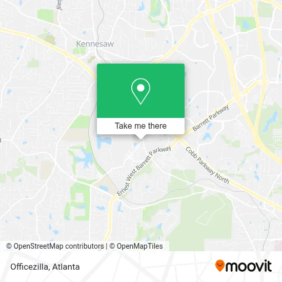 Officezilla map