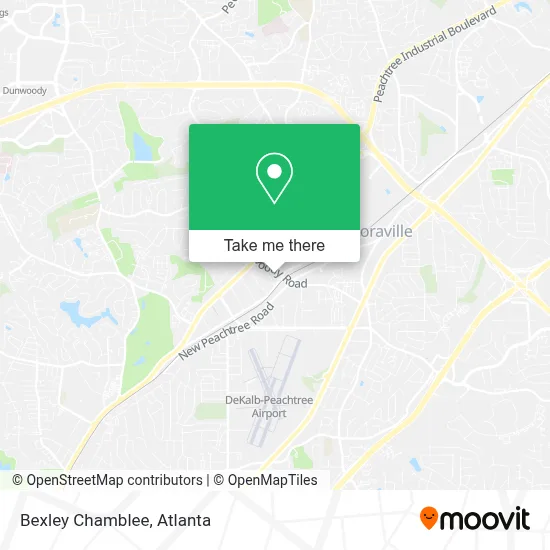 Mapa de Bexley Chamblee