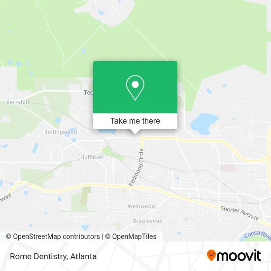 Rome Dentistry map