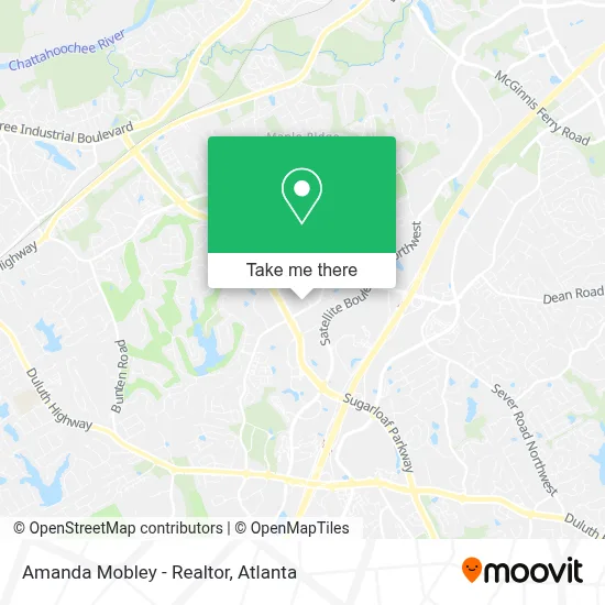 Amanda Mobley - Realtor map