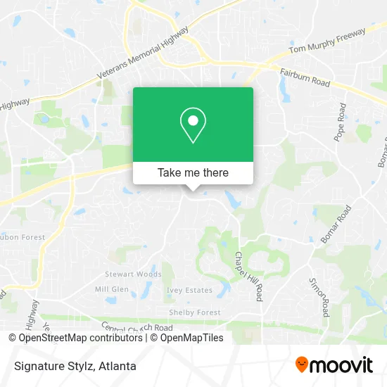 Signature Stylz map