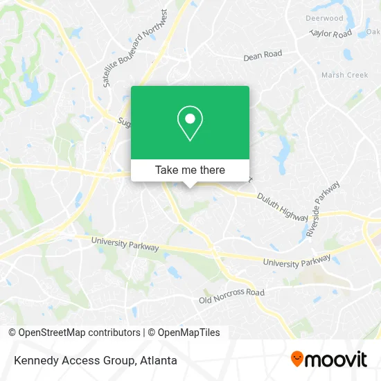 Kennedy Access Group map