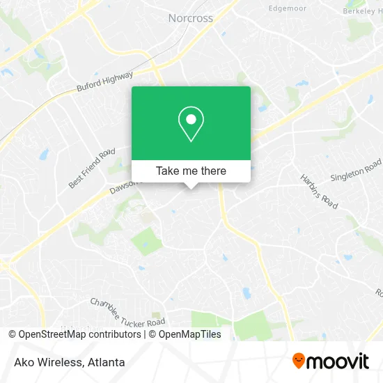 Ako Wireless map