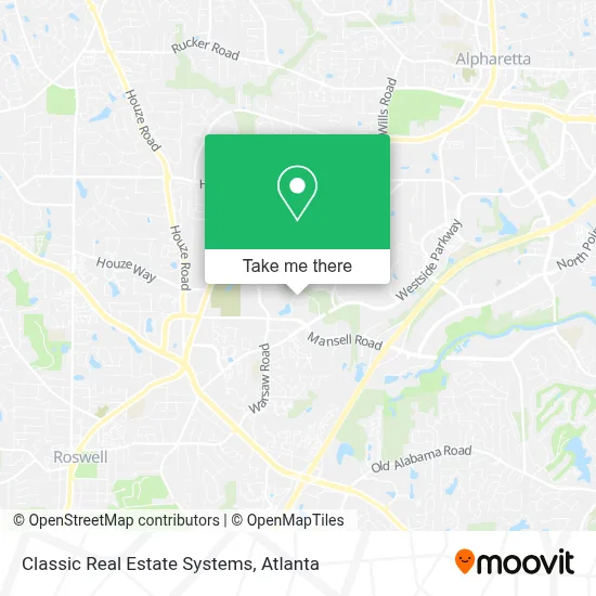 Classic Real Estate Systems map