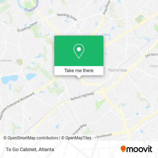 To Go Cabinet map