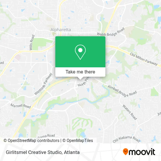 Girlitsmel Creative Studio map