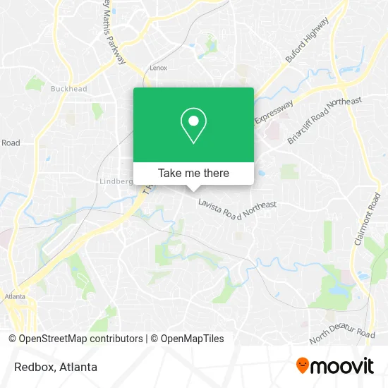 Redbox map