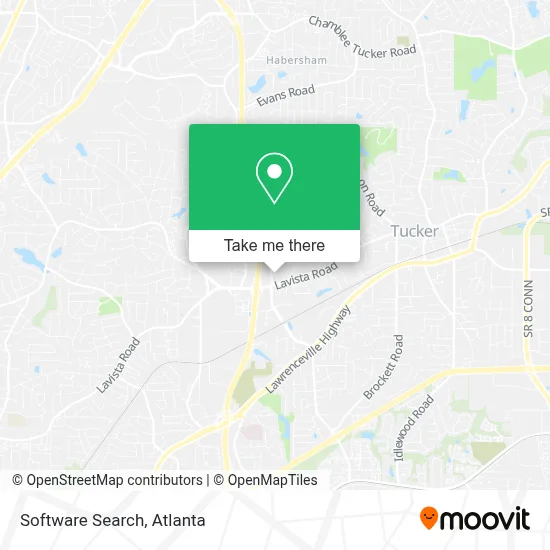 Software Search map