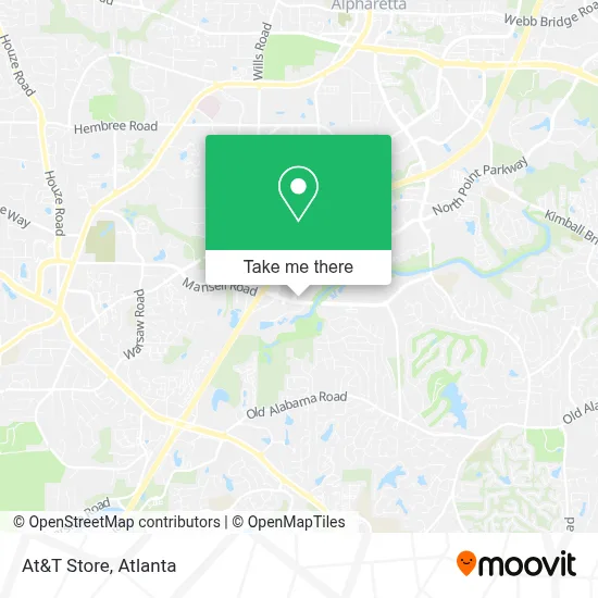 At&T Store map