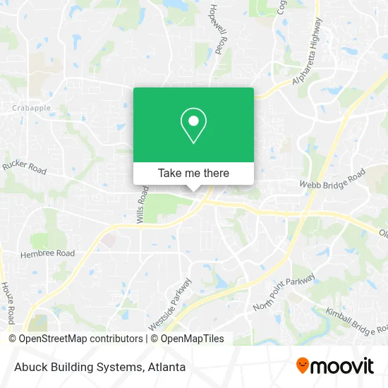 Abuck Building Systems map