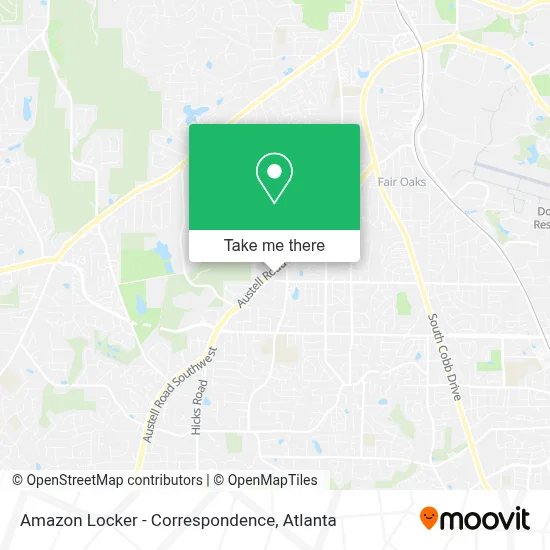 Amazon Locker - Correspondence map