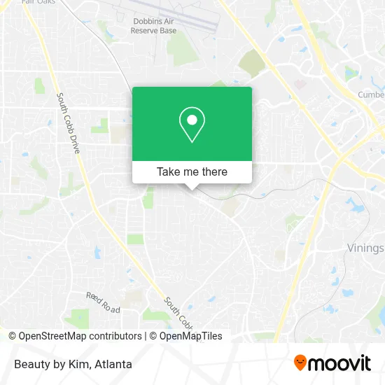 Beauty by Kim map