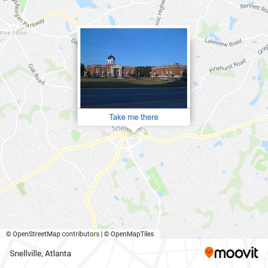 Snellville map