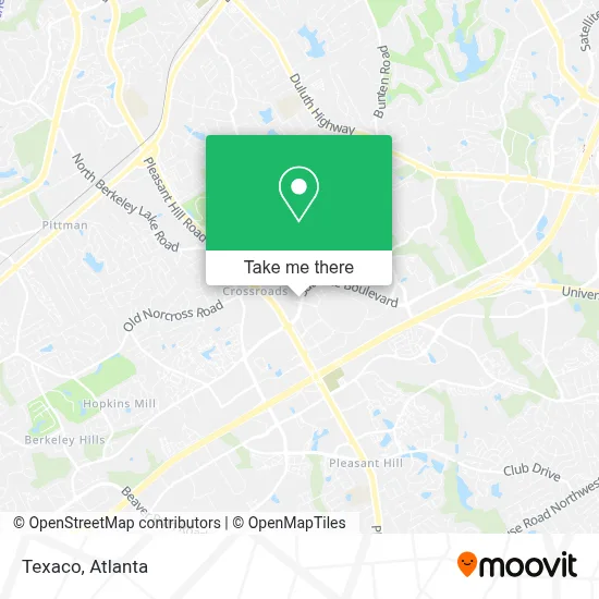 Texaco map