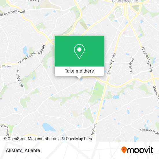 Allstate map