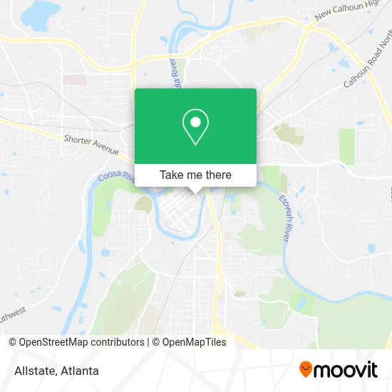 Allstate map