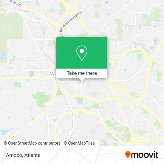 Amoco map